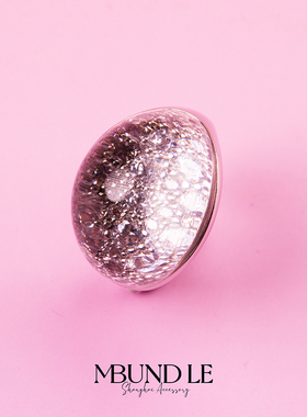 摩邦珠宝星光露珠-琉璃戒指