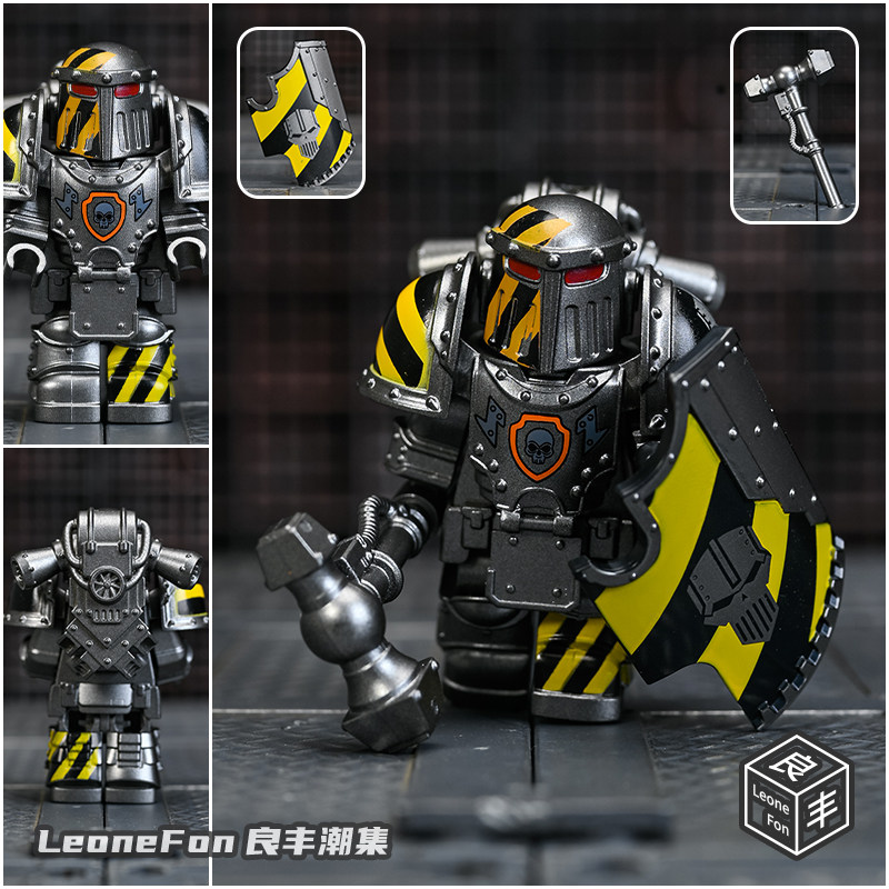 战锤系列阿斯塔特MK3积木拼装人仔玩具手办星际战士钢铁勇士礼物 - 图1