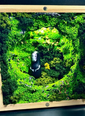 原创手工 无脸男 充电LED 风水招财摆件装饰品 书桌礼品玩具 包邮