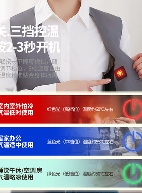 sarcar后背腰部肚子成年电加热薄