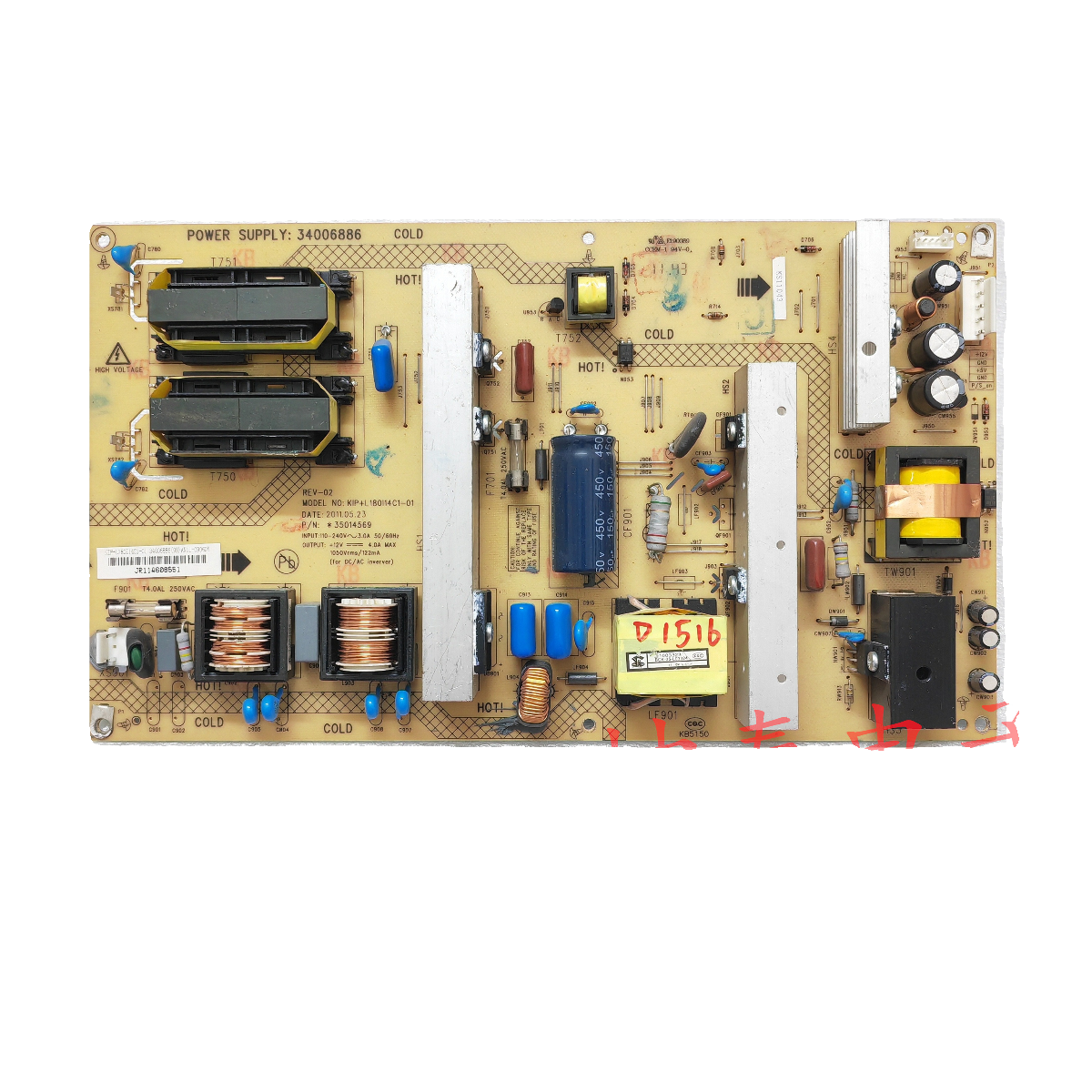 原装康佳 LC42MS96PD电源板 34006886 35014569 KIP+L180I14C1-01 - 图0