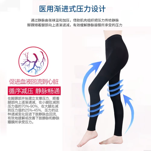 Медицинское варикозное варикозное вариант эластичные колготки медицинские мужчины и женщины физиотерапевтическая трусика Медицинская элита