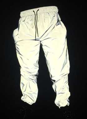 Brand Men's Trousers M Reflective Pants Fluorescent 2021 Hi