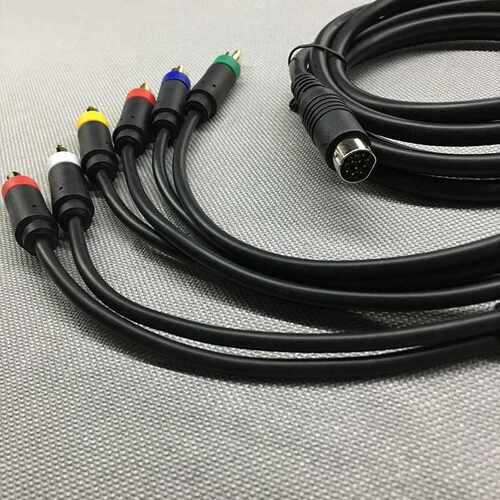 RGBS Colour Monitoring Cable RGB+Sync Video and Audio Cable - 图0