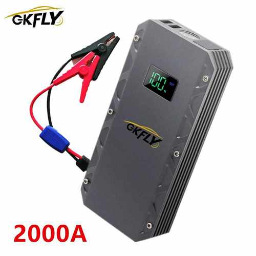 GKFLY 2000A Car Jump Starter Car Battery Booster LED Car St - 图3