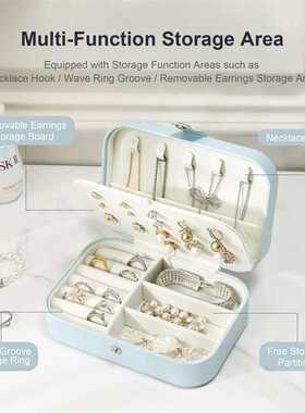 Casegrace Mini Travel Jewelry Box Storage Organizer Packagin