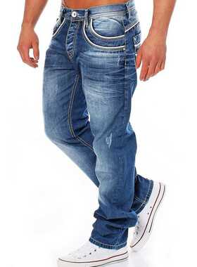 Straight Jeans Men High Waist Jean Spring Summer Boyfriend J