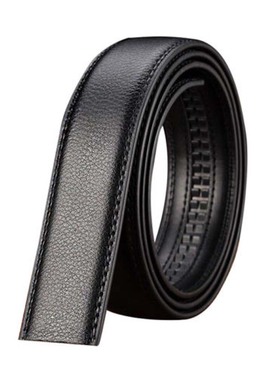 Business Style High Quality PU leather Men's Automatic Ribbo