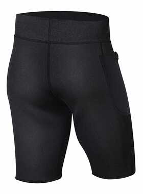 Sweat Sauna Pants Men Neoprene Slimming Pant Fitness Short