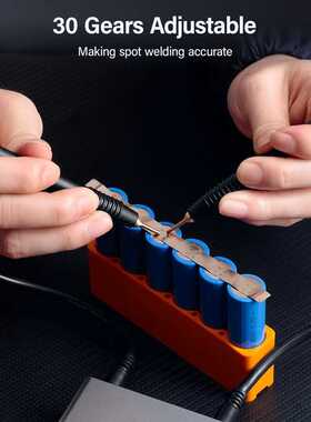 Mini Spot Welder with LCD Screen,Upgraded Portable 9 Gear Ad