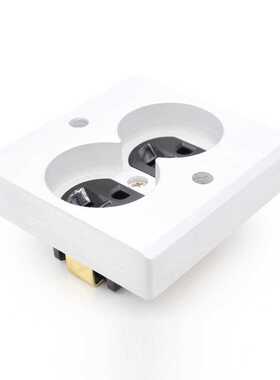 2pcs black High Quality Power US AC Power Receptacle Wall Ou