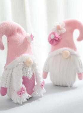 Adorable Faceless Gnome Mold Eye-catching Lightweight White