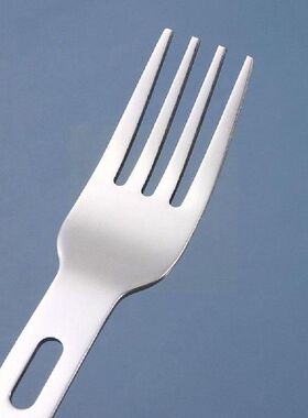 Steel Knife Fork Spoon Button Set Camping Tablewear