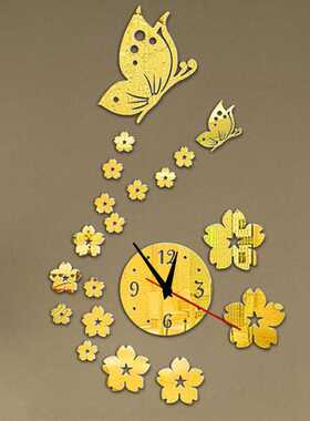 new hot acrylic clocks watch wall clock modern design 3d cry