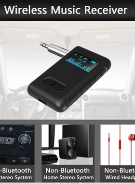 Bluetooth 5.0 Receiver For Car,Wireless Bluetooth Aux Adapte