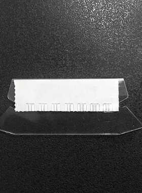 25pcs/box Hanging File Folder Tab Transparent  Sorting Ho