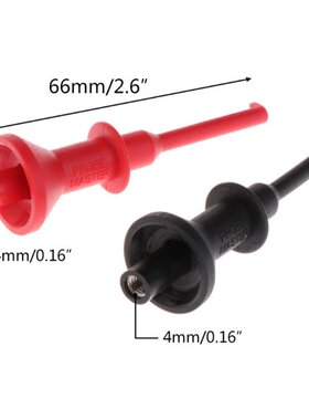 1 Pair Testing Hook Clip Multimeters Test Lead Extension Pro