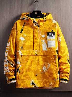 New Spring Autumn Men's Jacket Fashion Casual reetwe