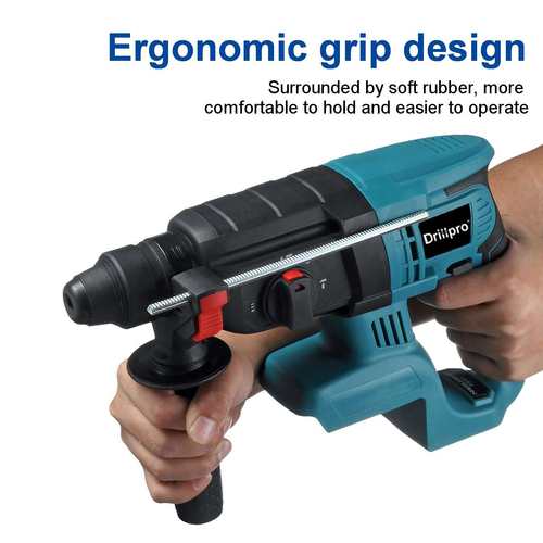 18V 4 Functions Electric Brushless Cordless Rotry Hmmer Dr - 图0