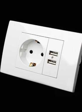 Wall Power Socket Plug 16A EU Standard Electrical Outlet 100