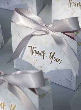 New Creative Mini Grey Marble Gift Bag Box for Party Baby Sh