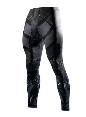 Super hero Running Tights Men Fashion casual Pants Fitness S