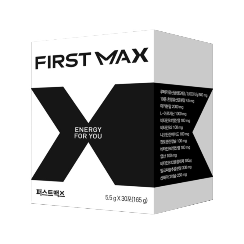 韓國FIRSTMAX男士峰值瑪卡粉多種營養有益男性健康益生菌165g/盒_韓國食品海外旗艦店_保健食品_膳食營養補充食品