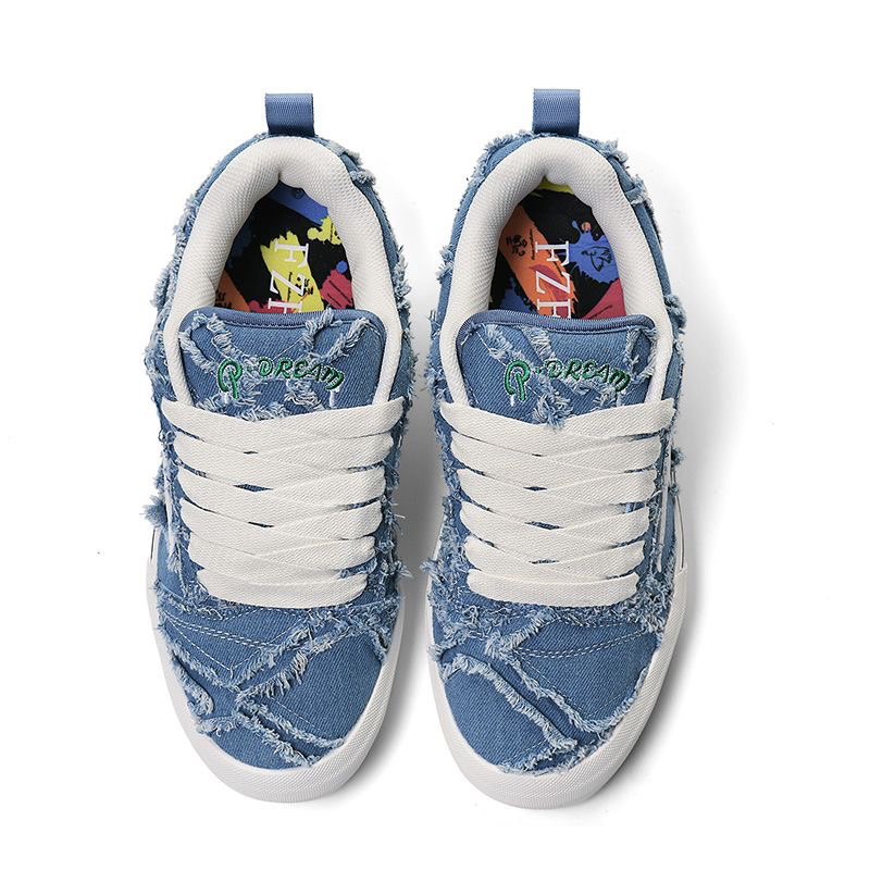 官方正品lightning x storm复仇风暴毕加索联名面包闪电鞋小香风 - 图2