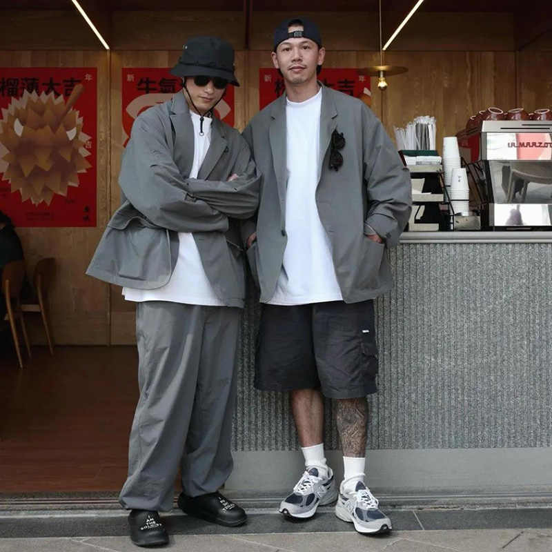 TECH LOOSE 2B JACKET TWILL CHARCOAL (BJ56024) DAIWA PIER39(ダイワ ピア39