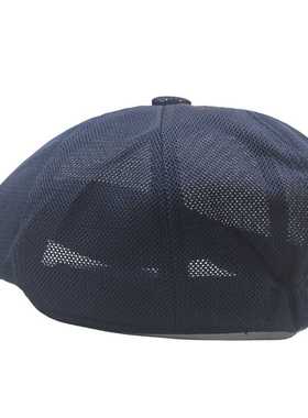 Western Men's Casual Newsboy Cap Spring Summer Mesh Beret Oc