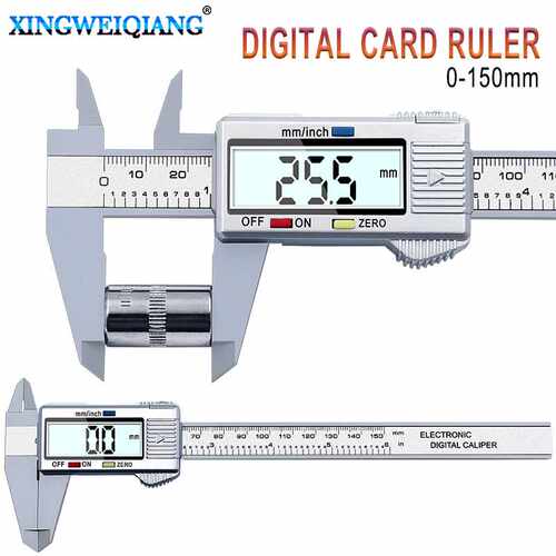 XINGWEIANG Digital Vernier Calipers150mm 6inch LCD Electroni - 图2