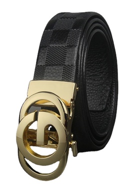 Luxury Brand Men's Belt Business Casual Genuine Leather Auto