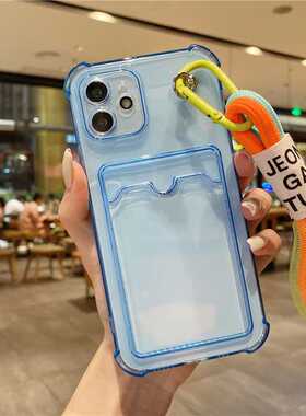 Fluorescent Lanyard Phone Case For Samsung Galaxy S21 S22 Pl