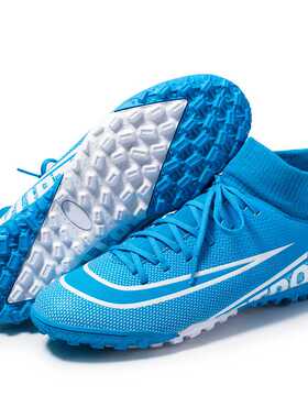 2022 New Men Kids Football Boots Turf Soccer Shoes Cleats Tr