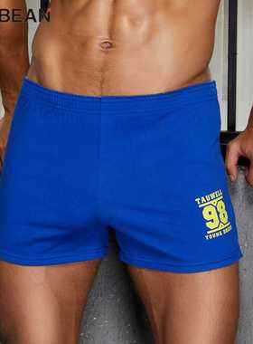 New Men's Lounge Sleepwear Loose Shorts Cotton Soft Comforta