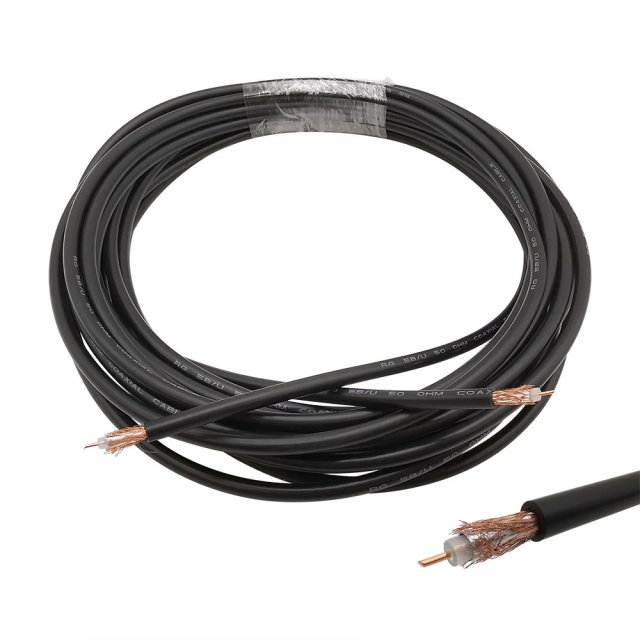 RG58 Cable Wire RG58U RG-58 50Ohm RF Coaxial Cable AU 50-3 P - 图0