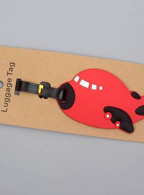 Creative Plane & Car Luggage Travel Accessories Tag Sili