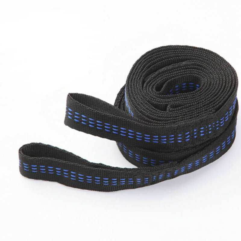 2pcs Hammock Strap 200cm ree Hanging Spare Part Outdoor Aeri - 图0