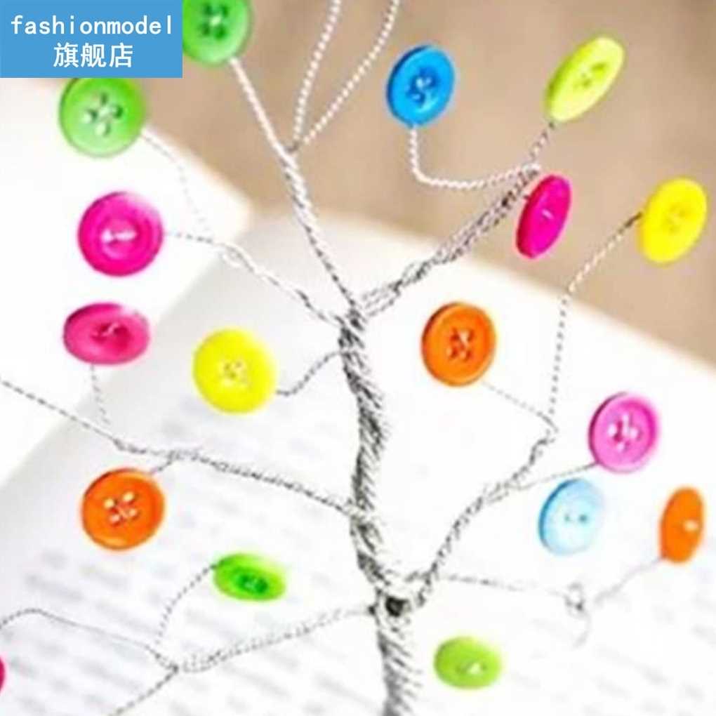 750 Pcs/set 2-hole Buttons Clothing Sewing Crafting Plas-图3