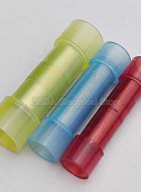 20pcs BNYF1.25/2/5.5 Nylon Insulated Straight Butt Wire Term
