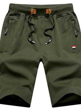 Men's Summer Breeches Shorts 2022 Cotton Casual Bermudas Men