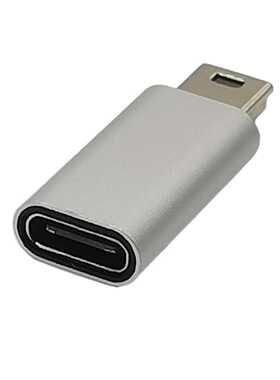 USB C to Mini USB 2.0 Adapter Type C Female to Mini USB Male