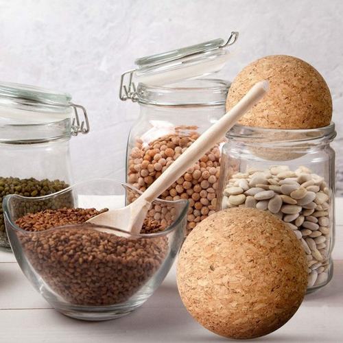 Wood Bottle Stopper,Wine Bottle Cork Cap Beer Bottle Corks,B - 图1