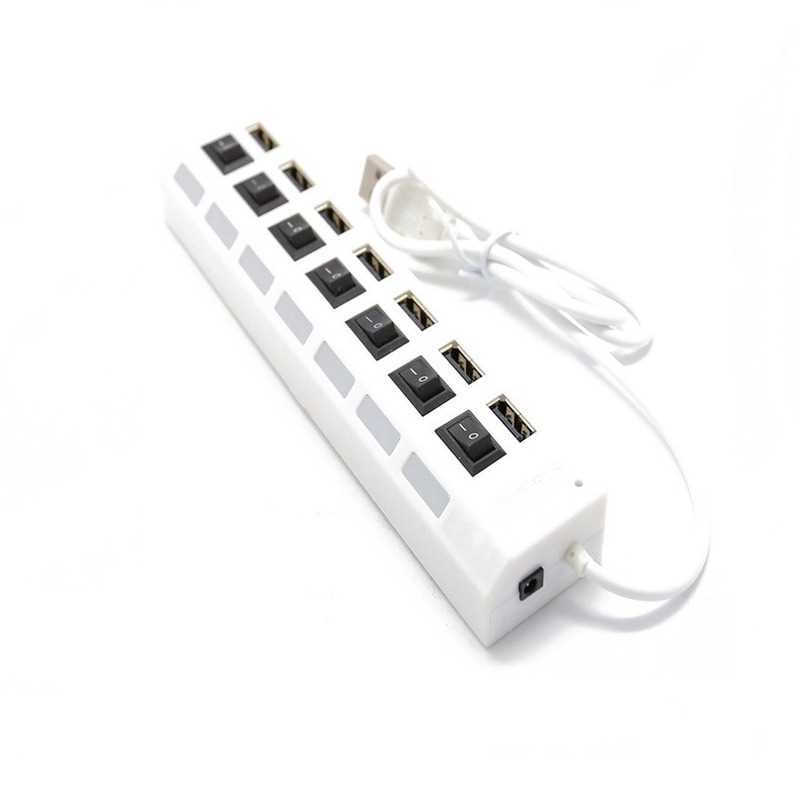 7-port USB HUB with Independent Switch 7-port HUB with Switc - 图1