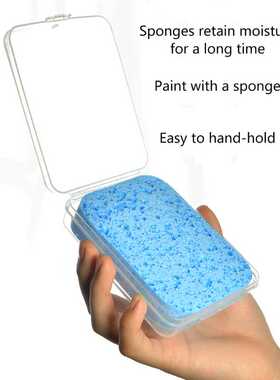 Colored Craft Artist Sponges Strong Stretch Resistance for F