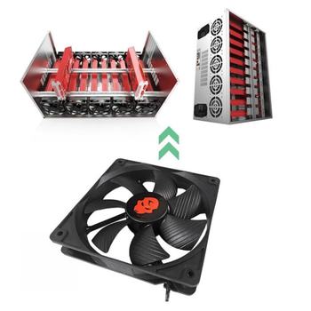 12cm Big 4 Pin High Speed ​​Desktop Chassis Fan Large Air Volu