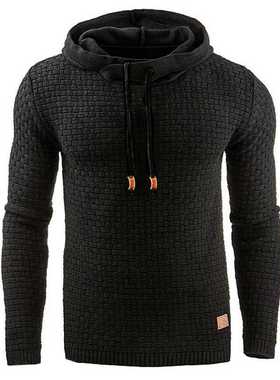 2021 Sweater Men Spring Autumn Men's Sweater Casual Hooded P