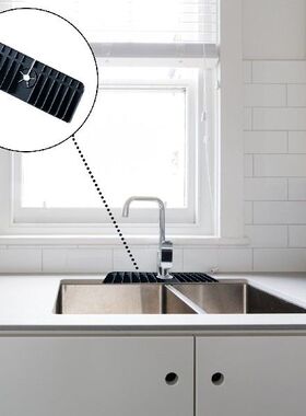 Splash Guard For Sink Faucet Silicone Faucet Mat Splash