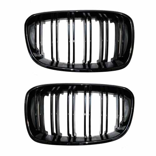High Quality Car Front Bumper Kidney Grille For BMW 1 Series - 图2