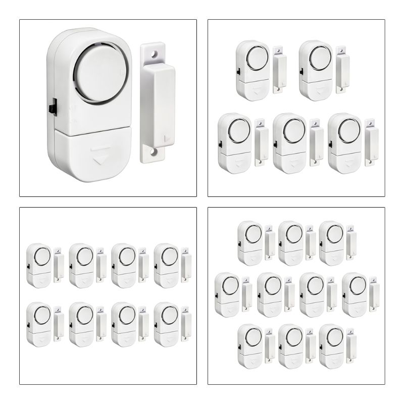 Wireless Window Door Burglar Security Warning Alarm System M-图3